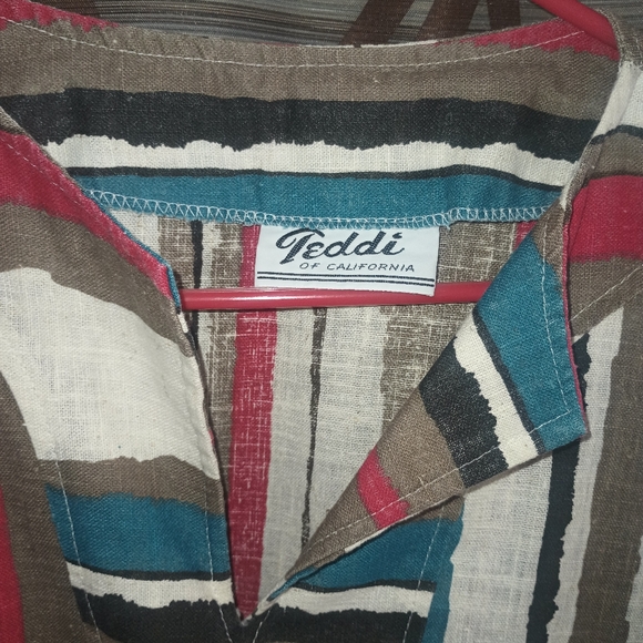 Teddy of California men's or women's striped shirts size 14. - Picture 2 of 4